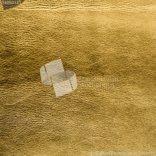 Image of Golden color leather