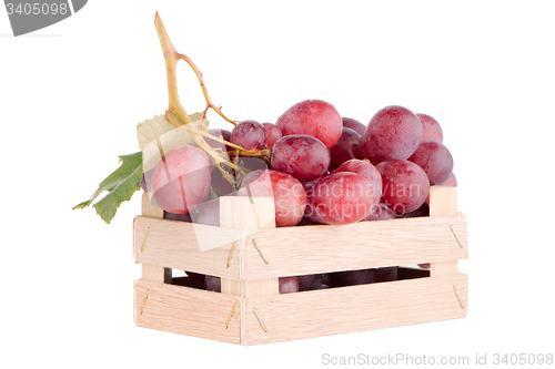 Image of Bunch of red grapes