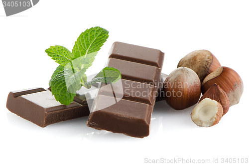 Image of Chocolate parts