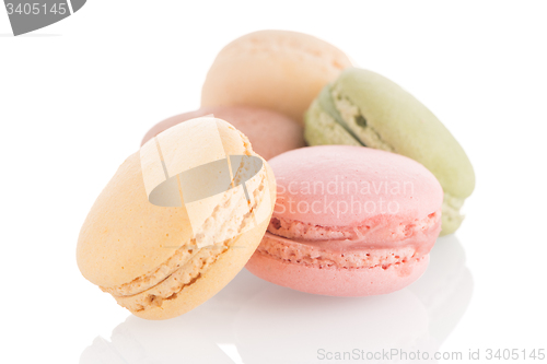 Image of Colorful French Macarons