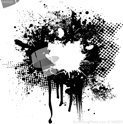 Image of ink splat overlay