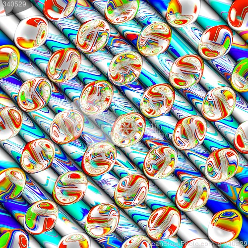 Image of Abstract 3d background