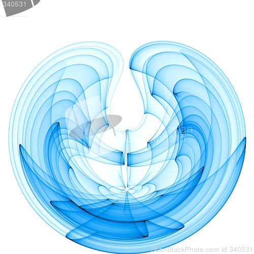 Image of Abstract 3d background