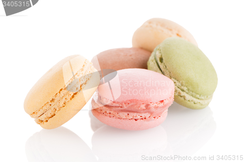 Image of Colorful French Macarons