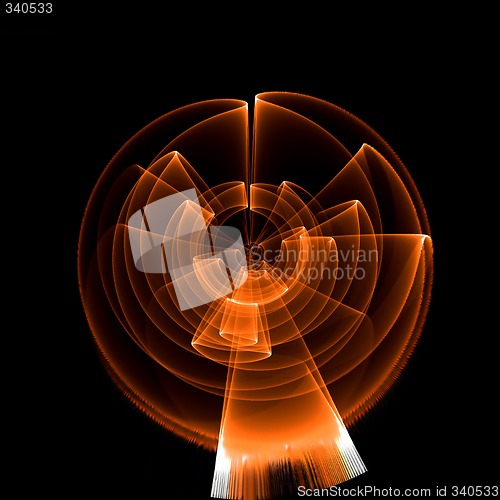 Image of Abstract 3d background