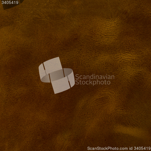 Image of Brown leather texture closeup