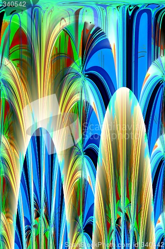 Image of Abstract 3d background