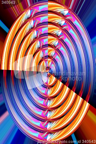 Image of Abstract 3d background