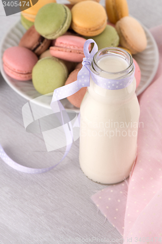Image of Macaroons closeup