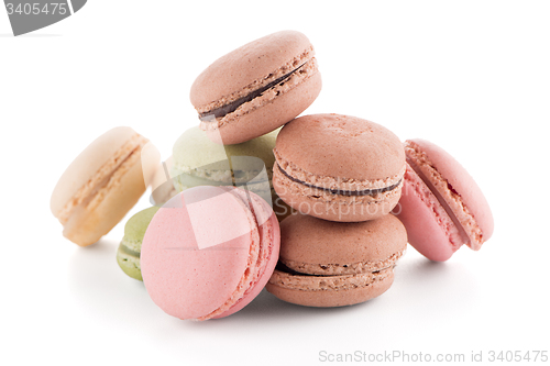 Image of Colorful French Macarons