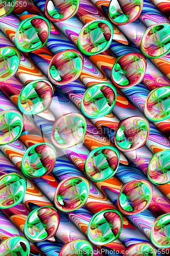 Image of Abstract 3d background