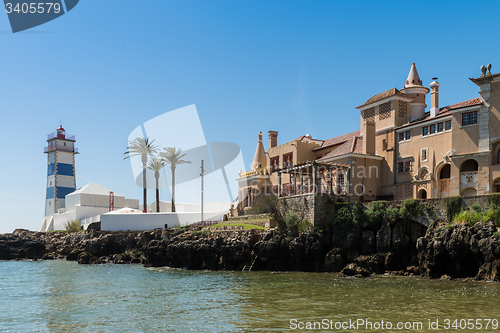 Image of Santa Marta lighthouse and Municipal museum of Cascais