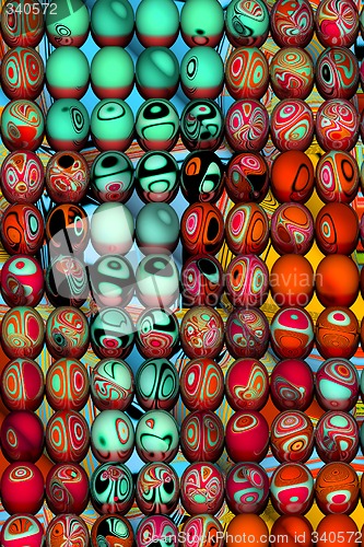 Image of Abstract 3d background