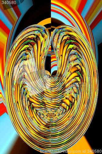 Image of Abstract 3d background