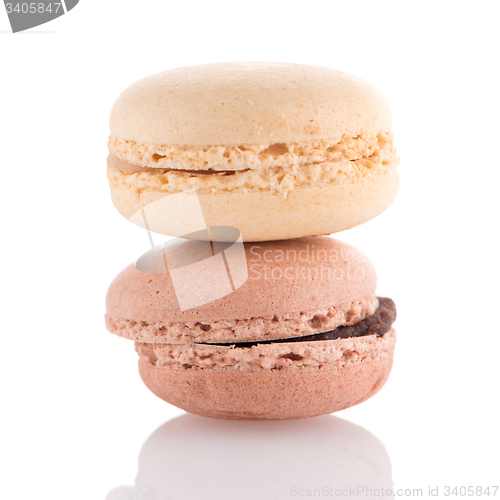 Image of Colorful French Macarons