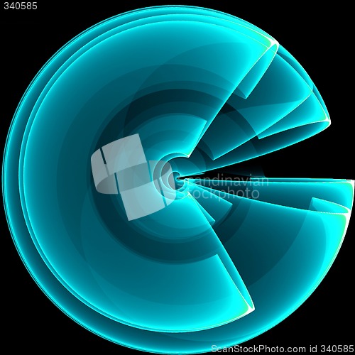 Image of Abstract 3d background
