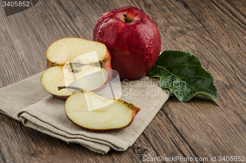 Image of Apples closeup