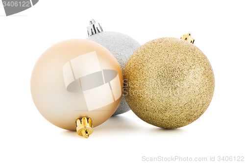 Image of christmas decorative balls