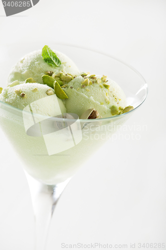 Image of Ice cream pistachio