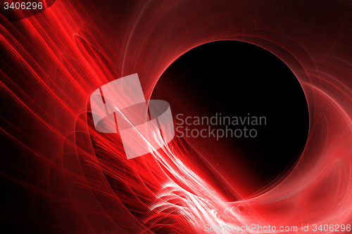 Image of Fractal image: \"Galaxy\'s black hole\"