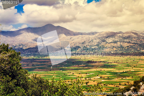 Image of Mountain landscape, Crete, Greece.