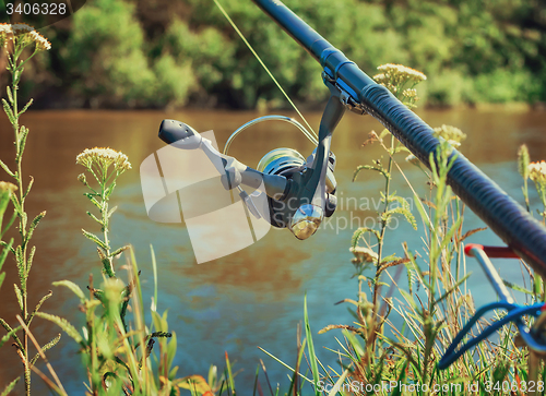 Image of Feeder - English fishing tackle for catching fish.
