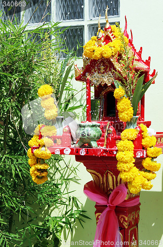 Image of Thai spirit house