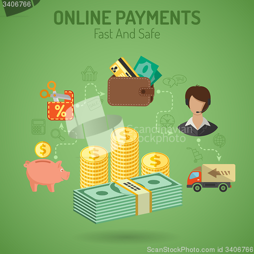 Image of Online Payments Concept