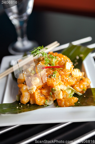 Image of Crispy Thai Shrimp Dish