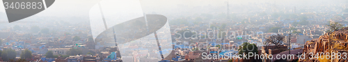 Image of Pall of Smog Blankets the City of Jodhpur, India