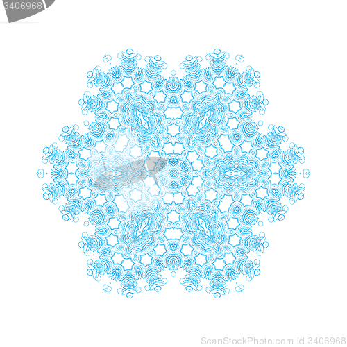 Image of Abstract blue pattern