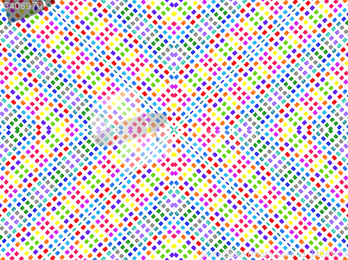 Image of Bright colorful concentric pattern 