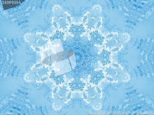 Image of Abstract ice pattern