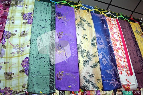 Image of Traditional asian fabrics