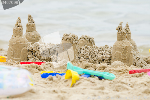 Image of Sand Castle on the River