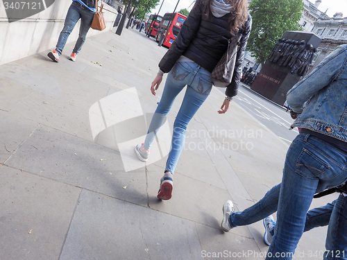 Image of People walking