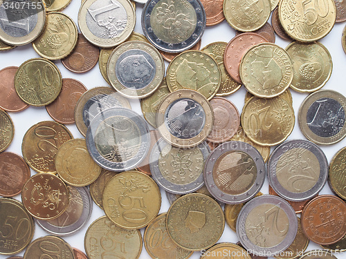 Image of Euro coins