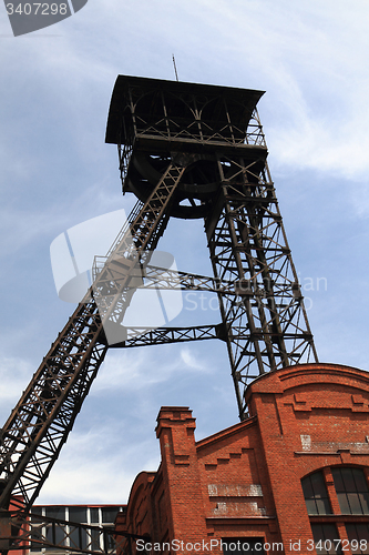 Image of mine tower from ostrava
