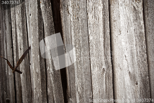 Image of wooden plank wall