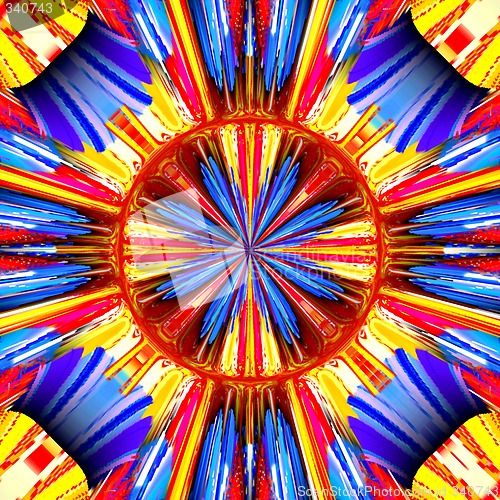 Image of Abstract 3d background