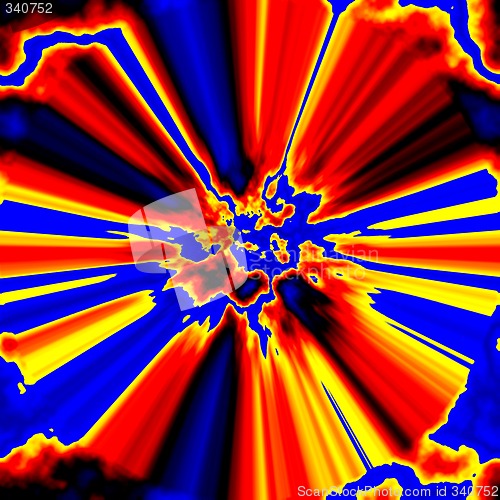Image of Abstract 3d background