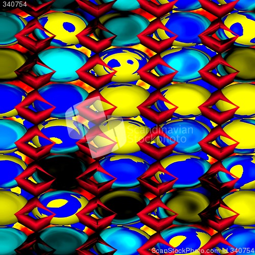 Image of Abstract 3d background