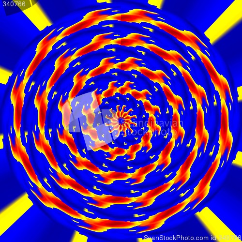 Image of Abstract 3d background