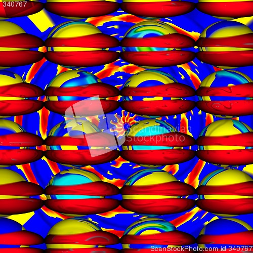 Image of Abstract 3d background