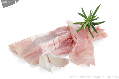 Image of Fresh shaved ham