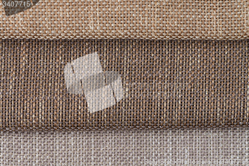 Image of Brown fabric texture