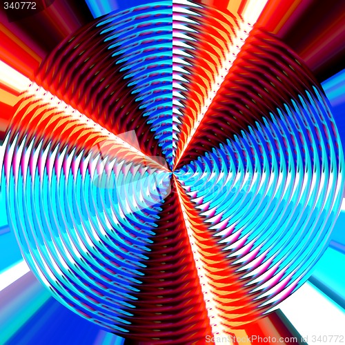 Image of Abstract 3d background