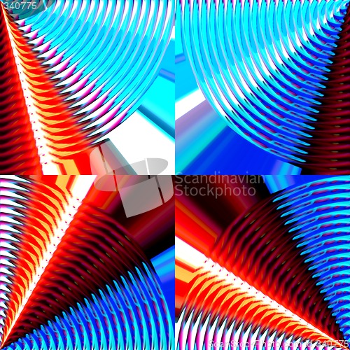 Image of Abstract 3d background