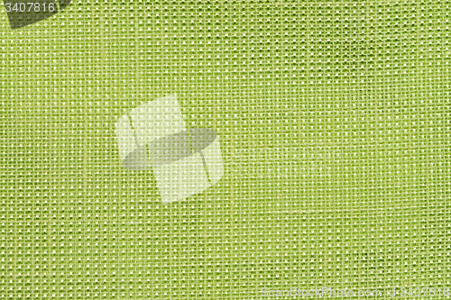 Image of Green fabric texture