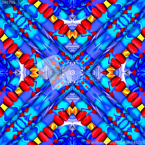 Image of Abstract 3d background